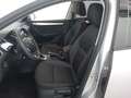 View of front seats