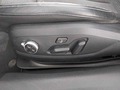 View of control buttons for electric seat adjustment