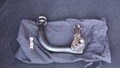View of trailer tow-bar hitch