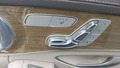 View of control buttons for electric seat adjustment