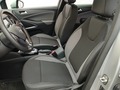 View of front seats