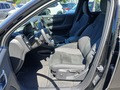 View of front seats