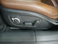 View of control buttons for electric seat adjustment