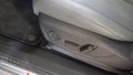 View of control buttons for electric seat adjustment