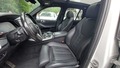 View of front seats