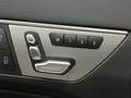 View of control buttons for electric seat adjustment