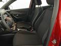 View of front seats