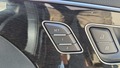 View of control buttons for electric seat adjustment