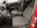 View of front seats