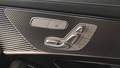 View of control buttons for electric seat adjustment