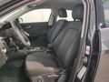 View of front seats