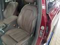 View of front seats