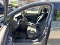 View of front seats