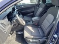View of front seats