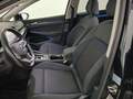 View of front seats