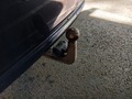 View of trailer tow-bar hitch