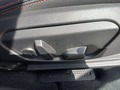 View of control buttons for electric seat adjustment
