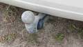 View of trailer tow-bar hitch