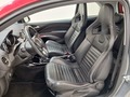 View of front seats