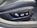 View of control buttons for electric seat adjustment