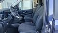 View of front seats