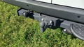 View of trailer tow-bar hitch