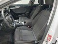 View of front seats