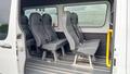 View of rear seat