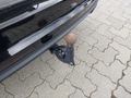 View of trailer tow-bar hitch