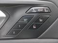 View of control buttons for electric seat adjustment
