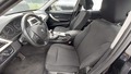 View of front seats