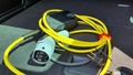 View of fittings for electric vehicle