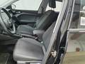 View of front seats