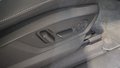 View of control buttons for electric seat adjustment
