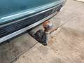 View of trailer tow-bar hitch