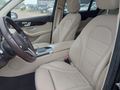 View of front seats