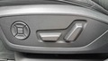 View of control buttons for electric seat adjustment