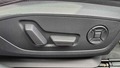 View of control buttons for electric seat adjustment