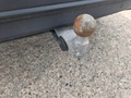 View of trailer tow-bar hitch