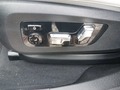 View of control buttons for electric seat adjustment