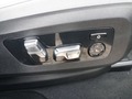 View of control buttons for electric seat adjustment