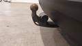 View of trailer tow-bar hitch