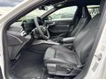 View of front seats