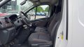 View of front seats