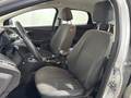 View of front seats