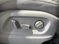 View of control buttons for electric seat adjustment