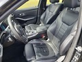View of front seats