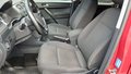View of front seats