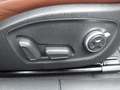 View of control buttons for electric seat adjustment