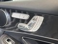 View of control buttons for electric seat adjustment